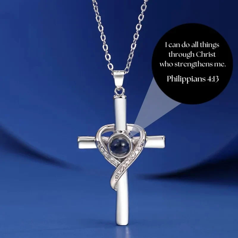 Christian Bible Verse Necklace