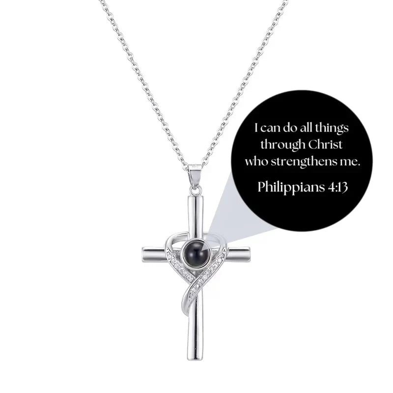 Christian Bible Verse Necklace